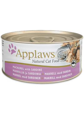 Applaws CAT CANS Mackerel & Sardine